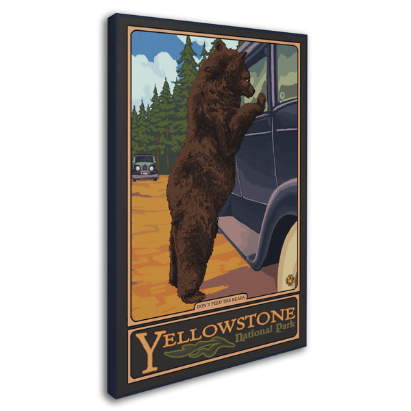 Trademark Art Lantern Press National Park 3 On Canvas by Lantern Press